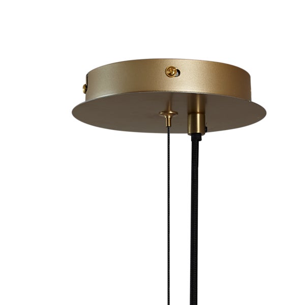 Deckenbefestigung einer Pendelleuchte