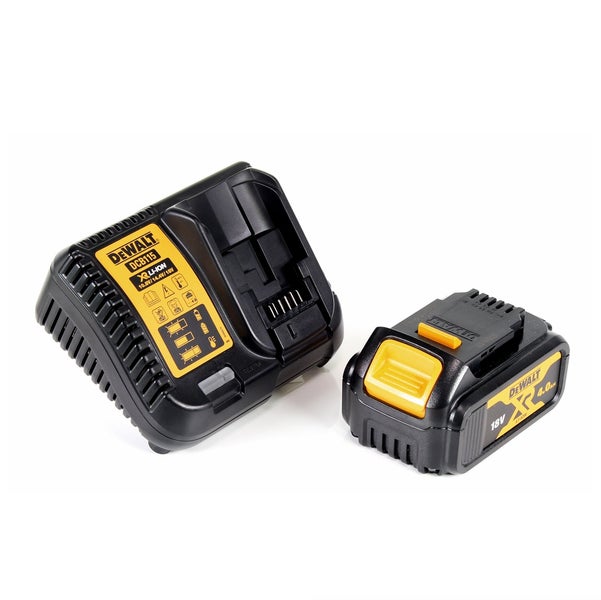 DeWalt Ladegerät DCB115 und Lithium-Ionen-Akku 18 Volt 4,0 Amperestunden XR