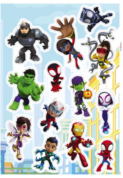Komar Wandtattoo Marvel Multicolor - 50 x 70 cm - 612746