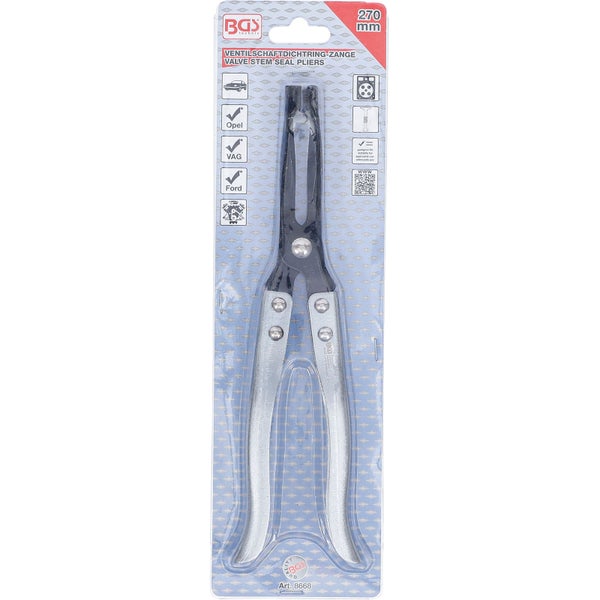 BGS Ventilschaftdichtringzange, 270 Millimeter