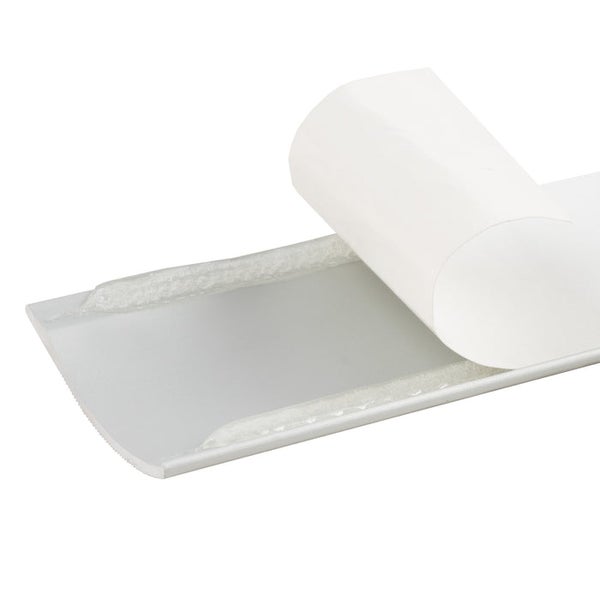 FLOORDIREKT Anpassungsprofil - aus Aluminium - Höhenausgleich bis 11 mm - Selbstklebend - 38 mm - Silber - 100 cm