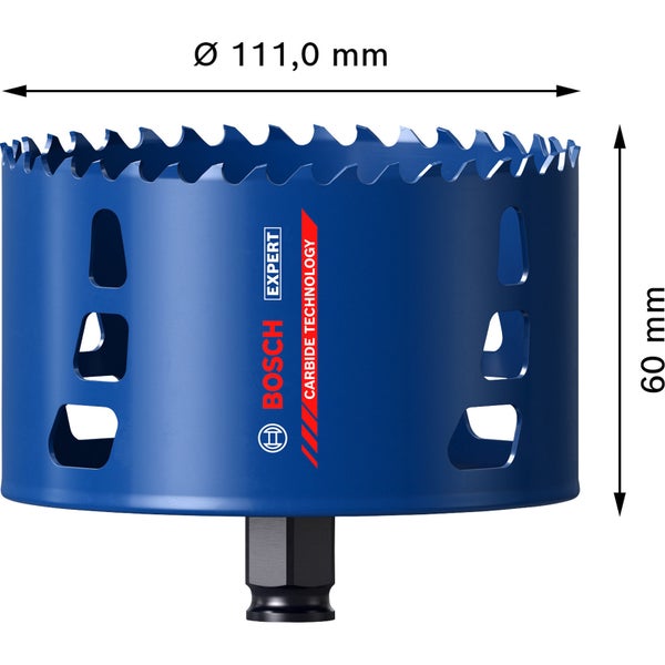 Bosch Expert Tough Material Lochsäge 111 x 60 mm - 2608900441