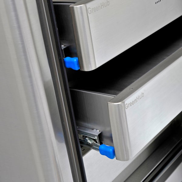 Scherenhubwagen mit einer Traglast von 350 Kilogramm