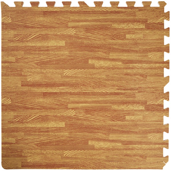 Schutzmattenset tectake leichte Reinigung und flexibel erweiterbar 24-teilig mit 48 Randstücken 61 x 61 cm
