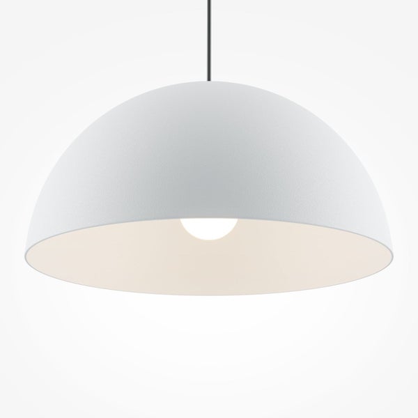 Hängeleuchte mit halbrunder Form und Beleuchtung