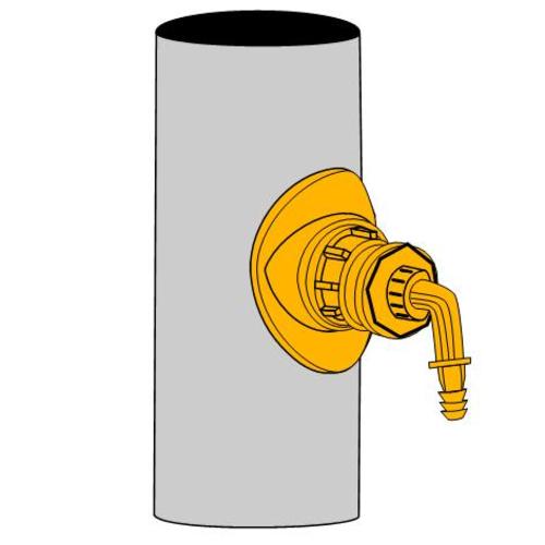 HAAS® Save-Kondensatanschluss Anett mit OHA-EASY-FIX, 5017