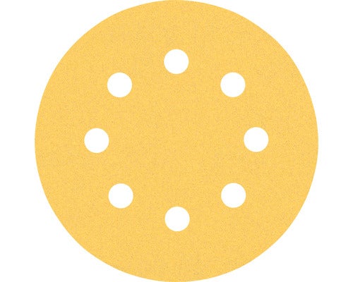 Rundes Schleifpapier mit acht Löchern