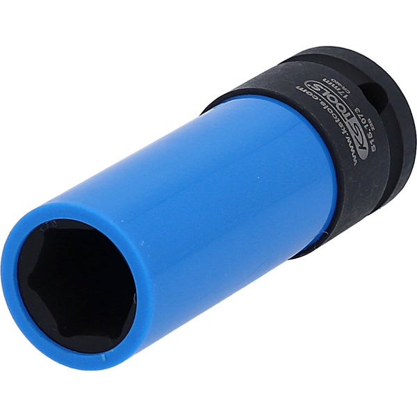 KS TOOLS 1/2 Alu-Felgen Kraft-Stecknuss robust lang 17 mm - 515.1073