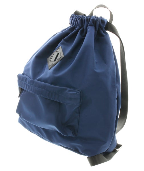 FRANK FLECHTWAREN | Beutelrucksack Blue, POLYESTER, ca. 44 x 44 x 15 cm