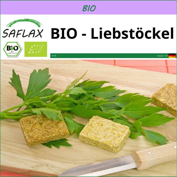 SAFLAX  - BIO - Liebstöckel - Levisticum officinale - 100 Samen