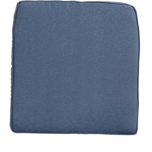 Sitzkissen Geflecht Panama saphirblau - ca. 48x48 cm - 4er-Set