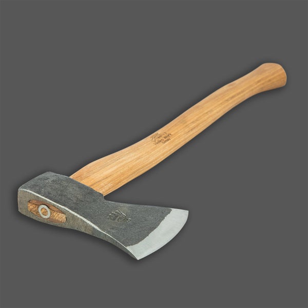 Heiko Werk Forstaxt mit Holzhandschuh und geschmiedetem Stahlkopf