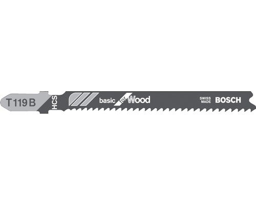 Stichsägeblatt Bosch T 119 B 3er Pack