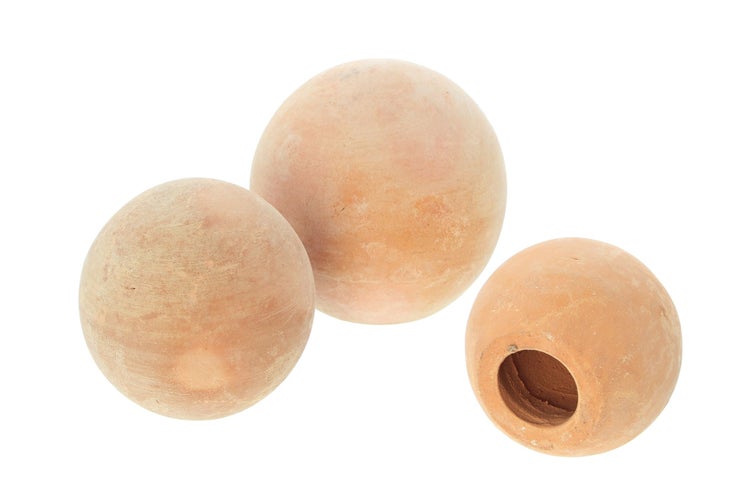 FRANK FLECHTWAREN | Kugel, 3er Set, KERAMIK, Ø 8 cm, 10 cm, 12 cm