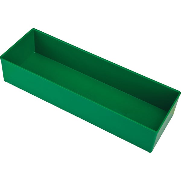 Grüne Pflanzschale aus Kunststoff