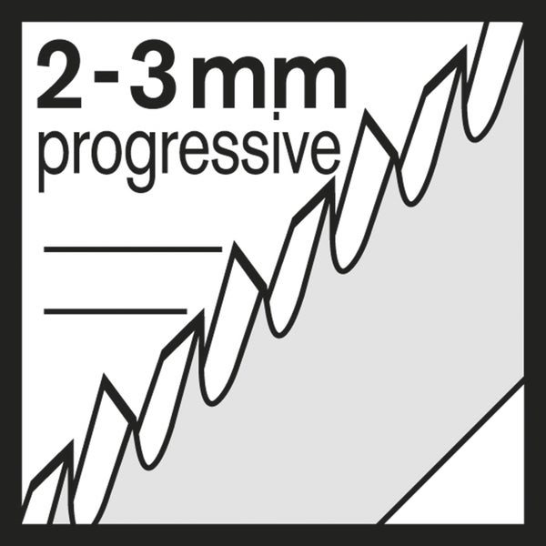 Bosch 25x Stichsägeblatt T 234 X Progressor for Wood - 2608633524