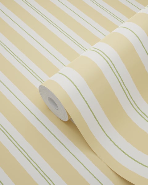 Tapetenrolle mit Streifenmuster