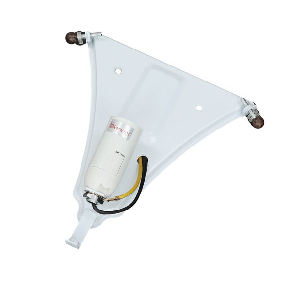 Wandleuchte mit Fassung für Leuchtmittel bis maximal 60 Watt