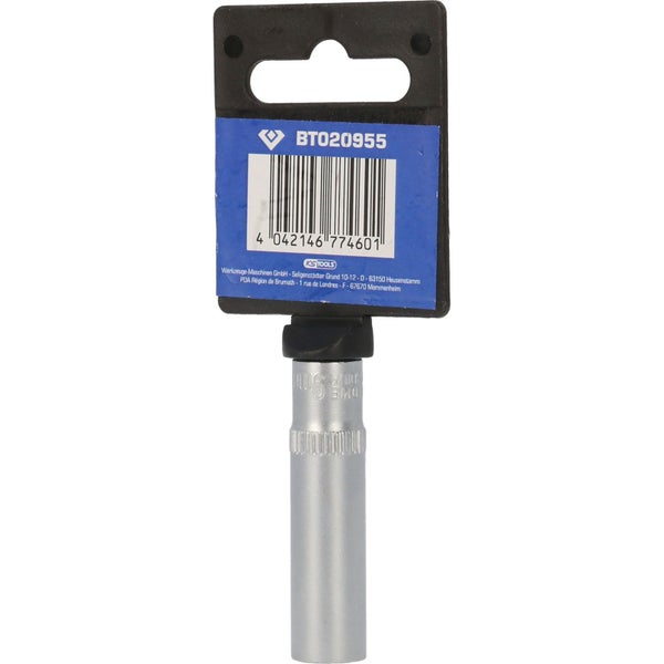 BRILLIANT TOOLS 1/4 Sechskant-Stecknuss lange Ausführung 9 mm - BT020955