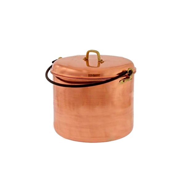 Kupfertopf - Mit Eisenbogen 24 cm