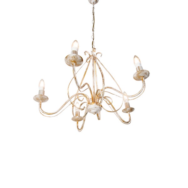 Kronleuchter mit fünf Leuchten