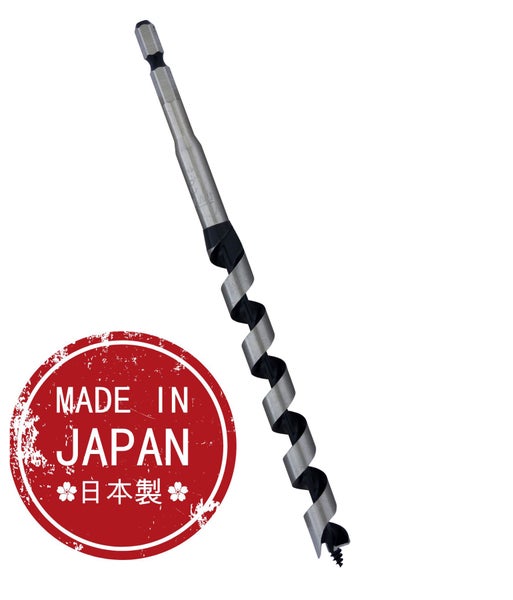 Holzbohrer mit 'Made in Japan' Siegel