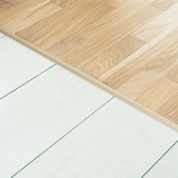 FLOORDIREKT Übergangsprofil - Übergang zwischen Bodenbelägen - Breite: 30 mm - Sahara - Selbstklebend - 100 cm