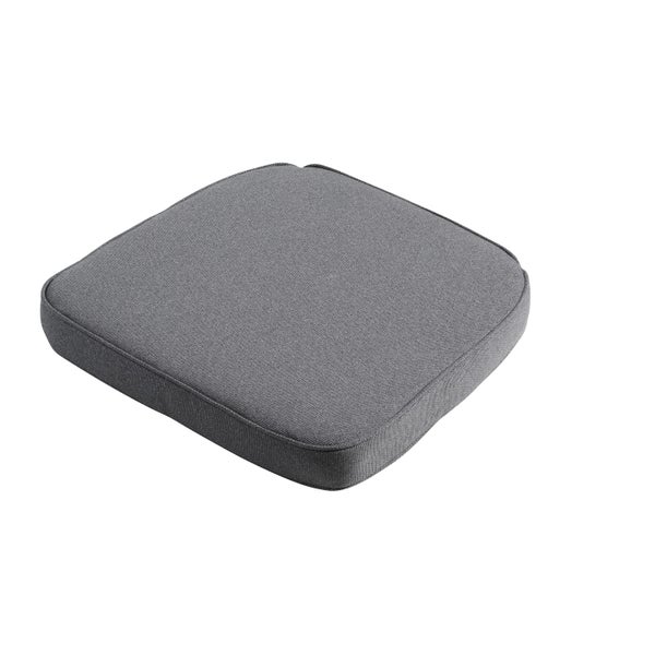 Sitzkissen Polyrattan Manchester grau - ca. 48x48 cm - 4er-Set