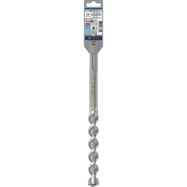 Bosch Hammerbohrer SDS max 4 mit 24 Millimeter Durchmesser