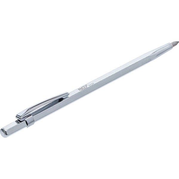 BGS Technik Reißnadel mit Stiftform und Clip aus Metall