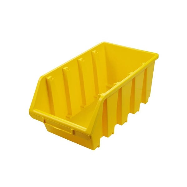 PROREGAL SuperSparSet 20x Sichtlagerbox 4 HxBxT 15,5 x 20,4 x 34 cm Polypropylen Gelb