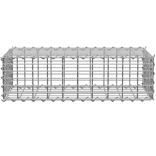 Gabione aus Drahtgitter für Gartengestaltung