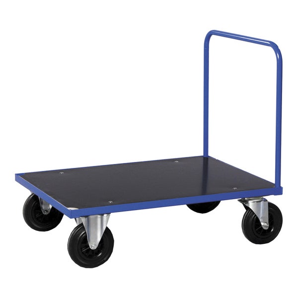 Transportwagen mit Ladefläche und Schiebebügel