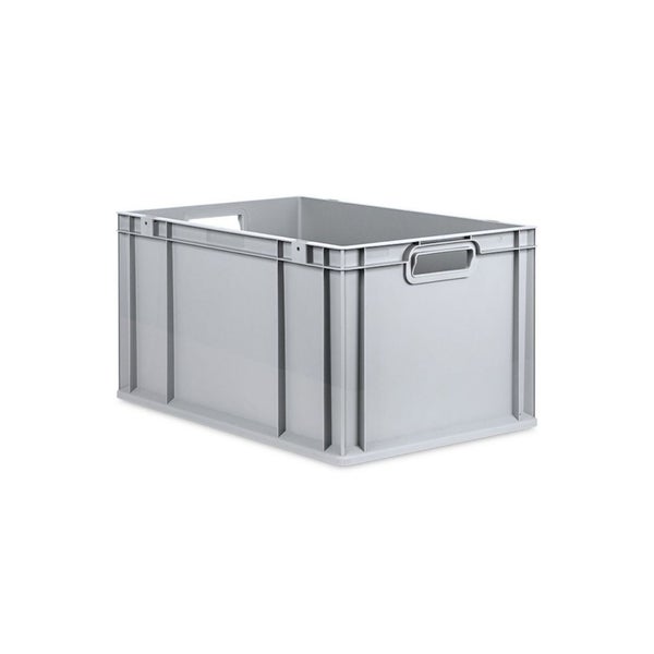 PROREGAL SuperSparSet 3x Eurobox NextGen Grip mit Auflagedeckel mit 4 Gelben Schiebeschnappverschlüssen HxBxT 32 x 40 x 60 cm 65 Liter