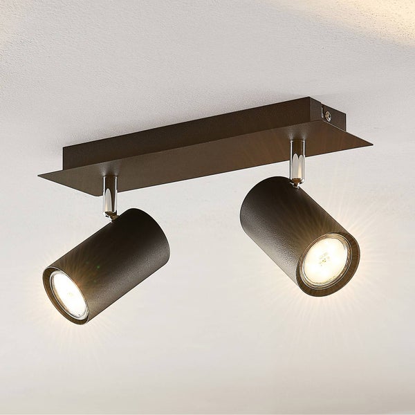 Deckenleuchte mit zwei Strahlern