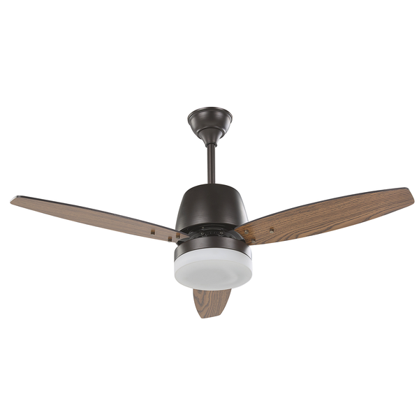 Deckenventilator mit Licht MLAVA mit Fernbedienung Braun