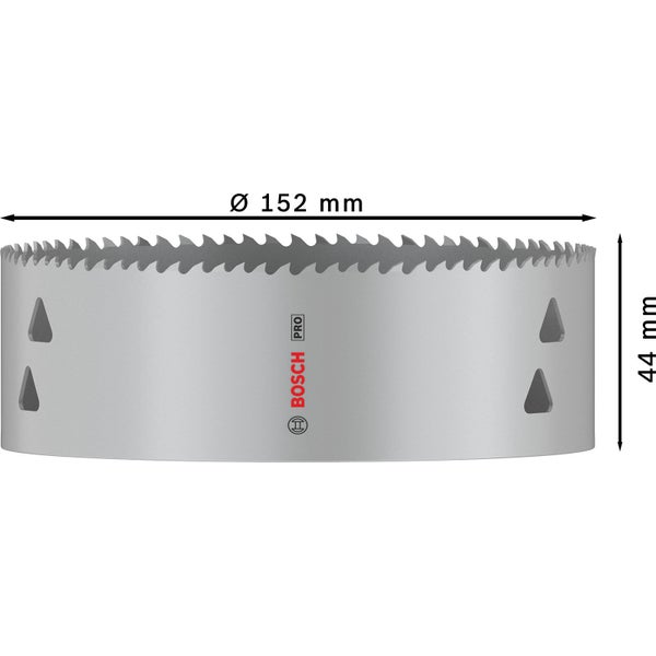 Bosch PRO Multi Material Lochsäge 152 mm mit Gewinde - 2608901544