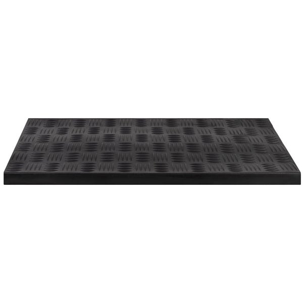 FLOORDIREKT Gummi Stufenmatte Madras für den Außenbereich mit Klebestreifen 25 x 75 cm 5er-Set