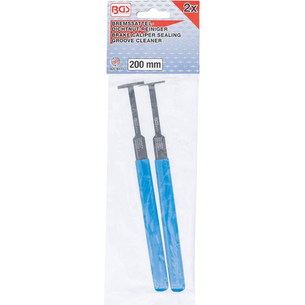 BGS Technic Bremssattel Dichtnut Reiniger Set mit 200 Millimeter Länge, 2 Stück