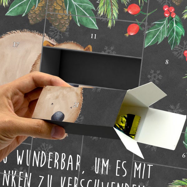 Mr. & Mrs. Panda Befüllbarer Adventskalender Wombat - Schwarz