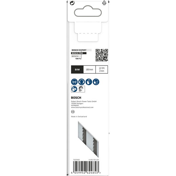 Bosch PRO Metal Sandwich T718BF Stichsägeblatt 180 mm 5-tlg. - 2608655114