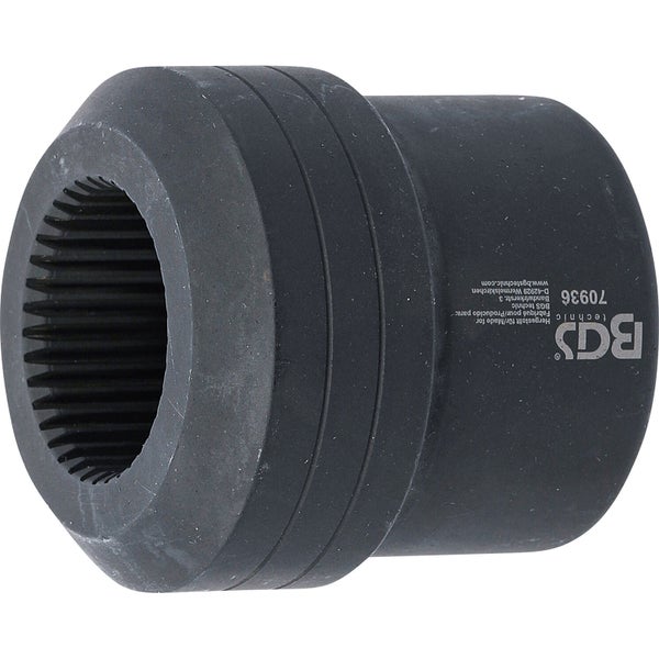 BGS Spezial-Steckschlüssel-Einsatz Vielzahn Antrieb Innenvierkant 12,5 mm (1/2) für Hinterachs-Eingangswelle für BMW - 70936