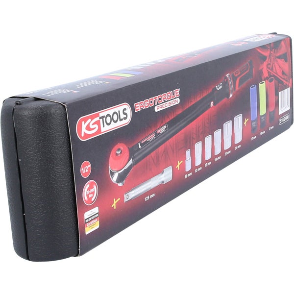 KS Tools Ergotorque Präzisions-Drehmomentschlüssel Set