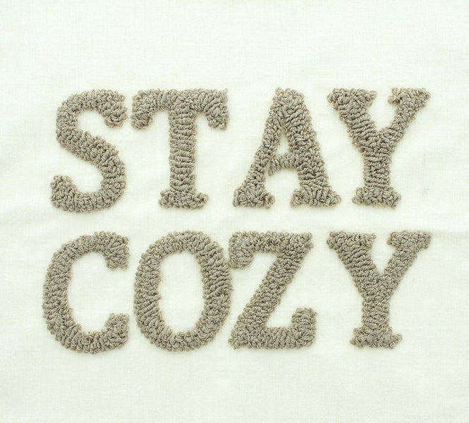 FRANK FLECHTWAREN | Kissenhülle Cozy, POLYESTER, 45 x 45 cm