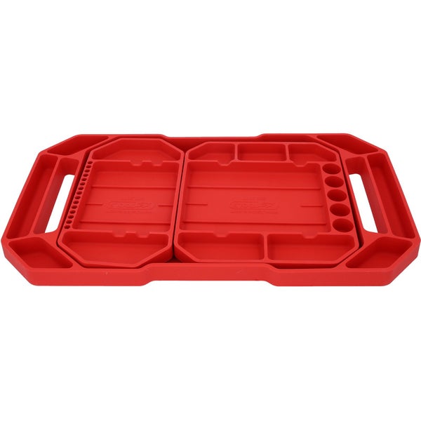 KS Tools Werkzeugablage Set, bestehend aus drei Teilen zur Werkzeugorganisation