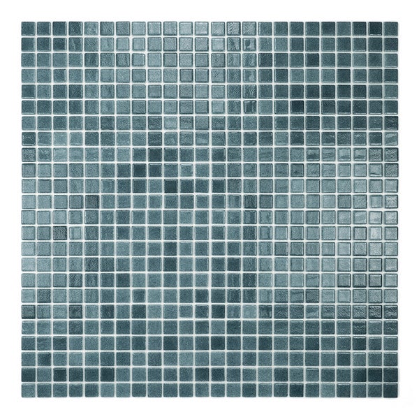 Quadratische Mosaikfliesen auf einem Netzverbund für Wand und Boden im Innen und Außenbereich