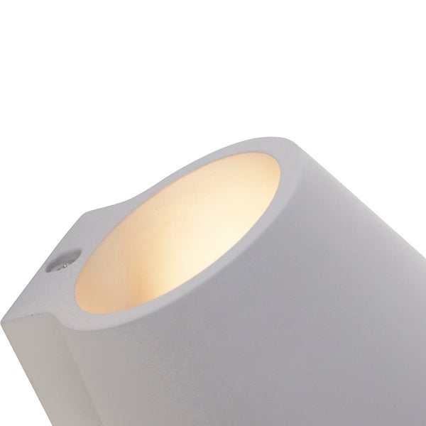 Nahaufnahme einer Wandleuchte