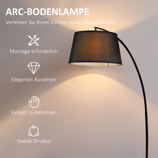 Produktinformationen zur Bogen Stehlampe