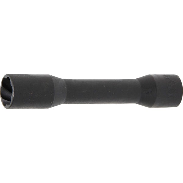 BGS Spiral-Profil-Steckschlüssel-Einsatz / Schraubenausdreher, tief Antrieb Innenvierkant 12,5 mm (1/2) SW 19 mm - 5264-19