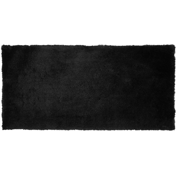 Zottelteppich EVREN Schwarz 80 x 150 cm